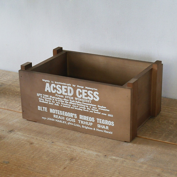 【数量限定】 木箱 おしゃれ 収納ボックス E103 6枚目の画像