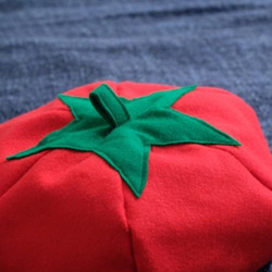 【人気】野菜帽子　トマト 4枚目の画像