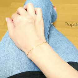 【専用です】♦︎14kgfブレスレット２点 14kgf☆天然石ブラックスピネル ブレスレット ブレスレット Rapity