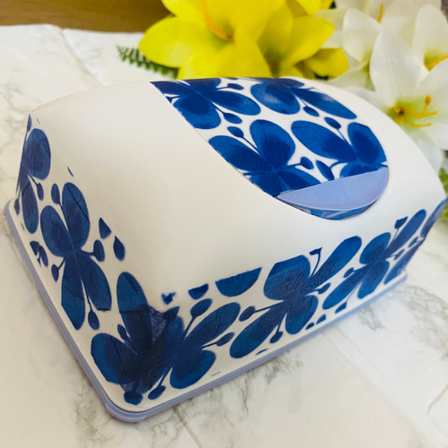 シルコットケース❁︎ウェットティッシュケース❁︎デコパージュ  