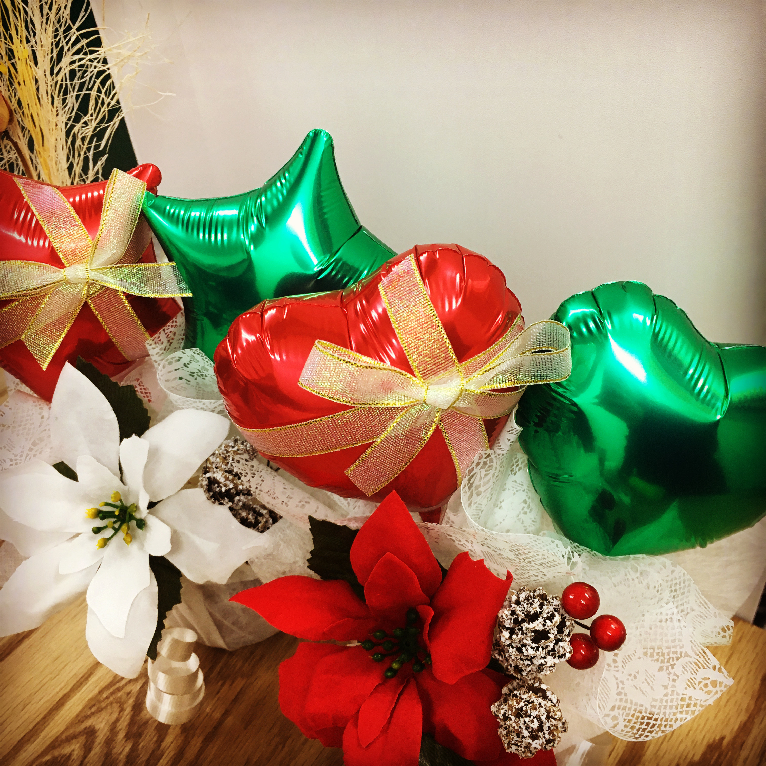 クリスマス♡クリスマスバルーン♡ミニ卓上バルーン♡バルーン♡風船