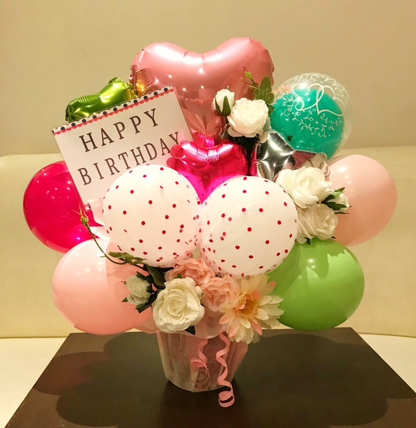バルーン バルーンブーケ お祝い 誕生日 母の日 ウエディング 卒業