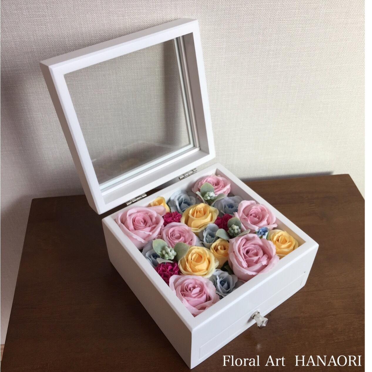 フローラルアクセサリーボックス