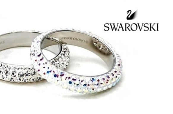 11号サイズ SWAROVSKI PAVE RING （スワロフスキーパヴェリング） 1枚目の画像