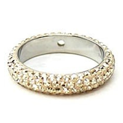 5号サイズ SWAROVSKI PAVE RING （スワロフスキーパヴェリング） 7枚目の画像