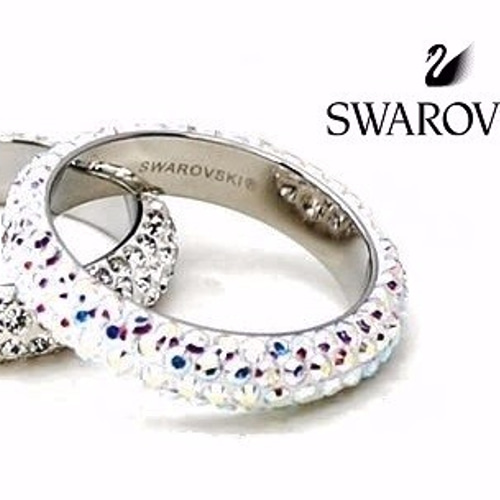 11号サイズ SWAROVSKI PAVE RING （スワロフスキーパヴェリング） 指輪