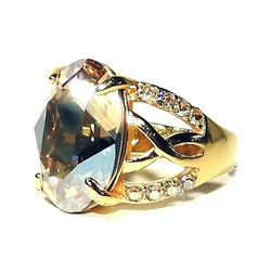 ☆ 新作 ☆ SWAROVSKI ゴールデンシャドー ジュエリーリング Ⅲ 3枚目の画像