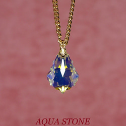SWAROVSKI 22mm クリスタルAB ネックレス 4枚目の画像