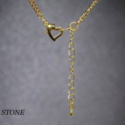 24mm スワロフスキーネックレス（クリスタルヴィトラルライト） 3枚目の画像