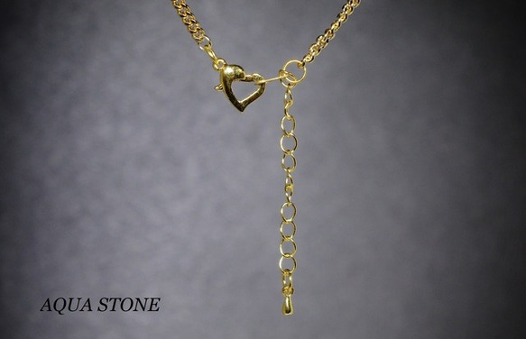 24mm スワロフスキーネックレス（クリスタルヴィトラルライト） 3枚目の画像