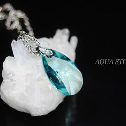 28mm スワロネックレス / アンティークグリーン 1枚目の画像