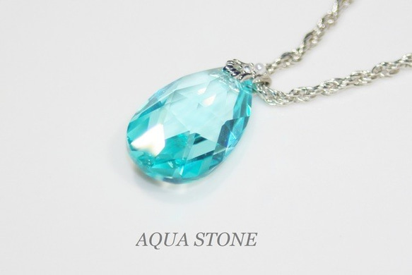 28mm スワロネックレス / アンティークグリーン 4枚目の画像