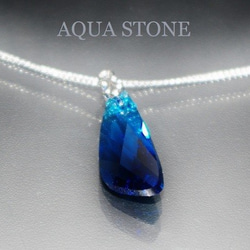 SWAROVSKI ネックレス / カプリブルー 5枚目の画像