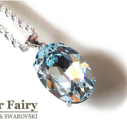 ☆ 新作 ☆  SWAROVSKI ライトアゾレ Silver925 ネックレス 3枚目の画像