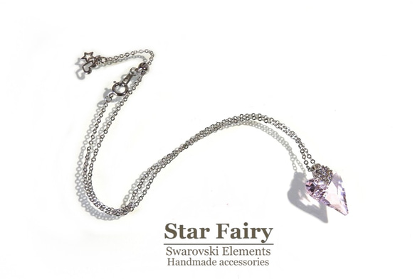 ☆ 新作 ☆ SWAROVSKI ロザリン ハートのネックレス 1枚目の画像