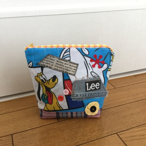 ミッキー ハンドメイド ポーチ ポーチ ろびろび♡ 通販｜Creema 