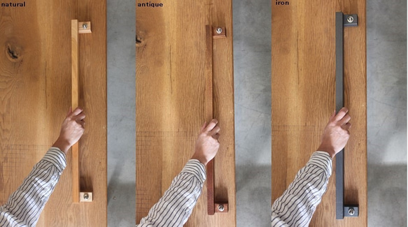 door handle（アンティーク）【2個セット】 4枚目の画像