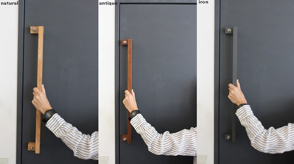 door handle（アンティーク）【2個セット】 6枚目の画像