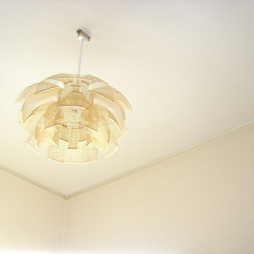 Creema限定 ポイントアップ Sen lamp Hokore 誇れ 竹 影と光