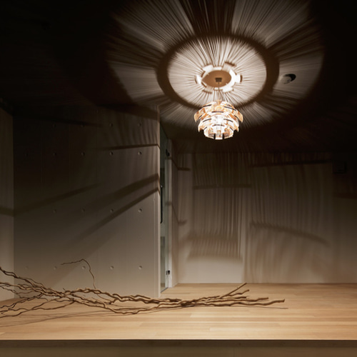 Creema限定 ポイントアップ Sen lamp Hokore 誇れ 竹 影と光