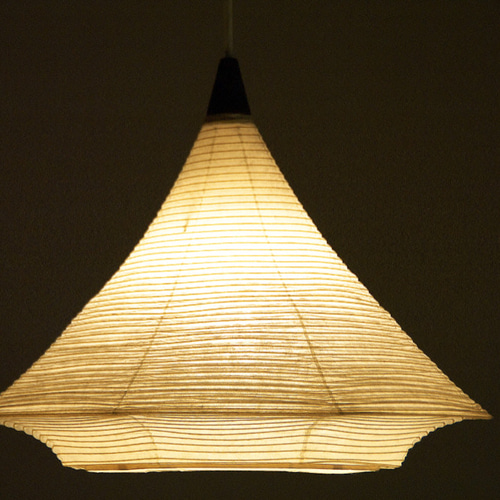 Creema限定 ポイントアップ Lantern shade Fuji 富士 和紙 提灯 影と光