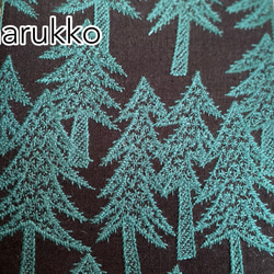 刺繍パネル　北欧の木々　ファブリックパネル 10枚目の画像