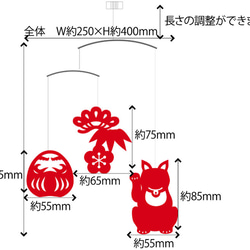 えんぎものモビール 4枚目の画像