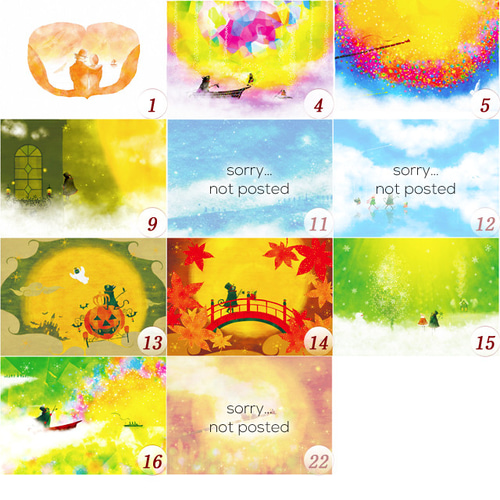 イラスト作品集「わすれじの森 〜まさたかえふで詩画集〜」 イラスト  