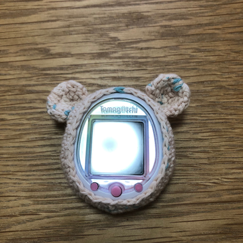 s.t様　たまごっちカバー たまごっちカバー＊きらきらピンクいちご＊スマート・uniサイズ