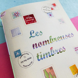 外国切手と旅の本 Les nombreuses timbres ZINE・小冊子 Microalgae