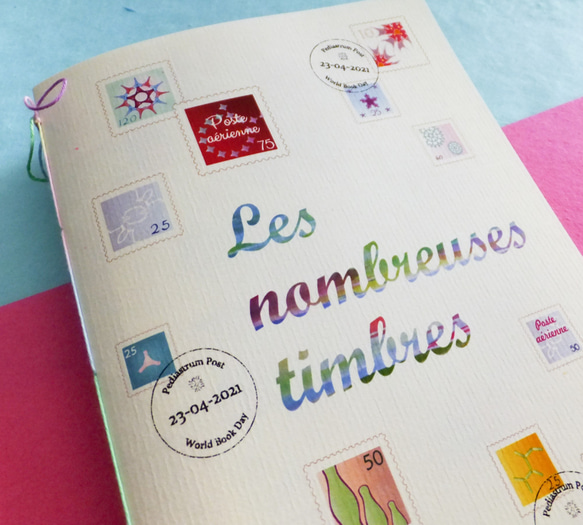 外国切手と旅の本 Les nombreuses timbres ZINE・小冊子 Microalgae