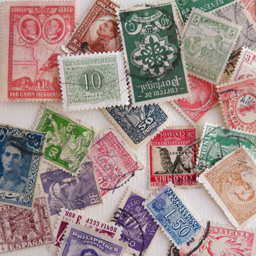 外国切手 レトロ切手セット 45枚 その他素材 Microalgae Design 通販