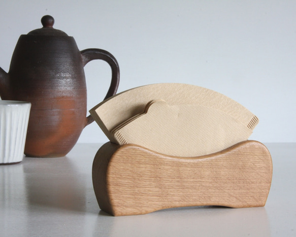 コーヒーフィルターケース　台形コーヒーフィルター専用　送料別 1枚目の画像