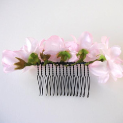 セール!桜の髪飾り（コーム）　 3枚目の画像