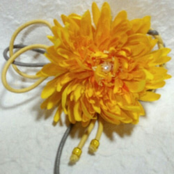卒業式入学式❀花と紐の髪飾り　現品セール！（受注制作品可!) 5枚目の画像