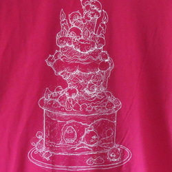 ブタケーキ　ピンク 3枚目の画像