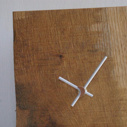 ナラの木の時計　 3枚目の画像