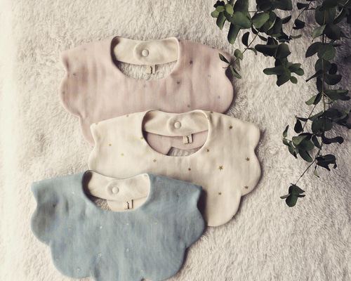 えりー オーダーページ もくもく＊スタイ よだれかけ