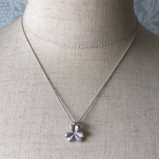 クローバー ネックレス silver925