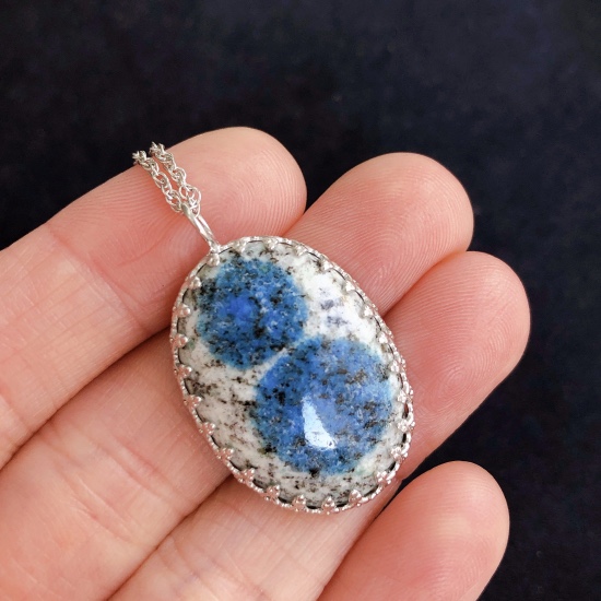 アズライトイングラナイト ネックレス silver925 K2stone