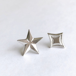Stella earrings （星のピアス）silver925 2枚目の画像