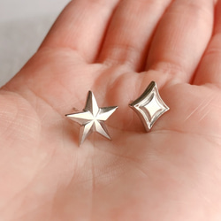 Stella earrings （星のピアス）silver925 3枚目の画像