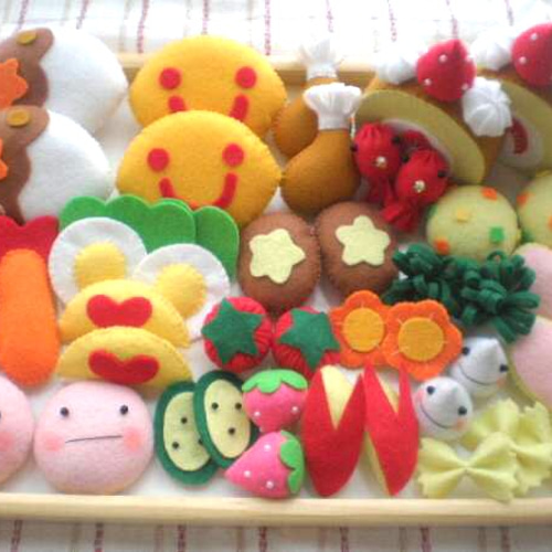 フェルトままごと お弁当セット - MACHI felt GALLERY | minne
