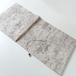 シルバーレインブックカバー /文庫本/新書判/四六判/B6判/A5判/手帳 3枚目の画像