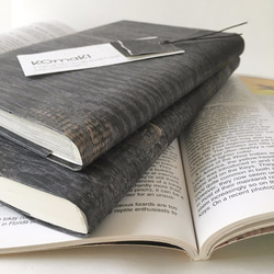 木板布萊克伍德書皮書的封面BLACKWOOD簡單的平裝本袖珍版/ B6尺寸/ A5尺寸 第6張的照片
