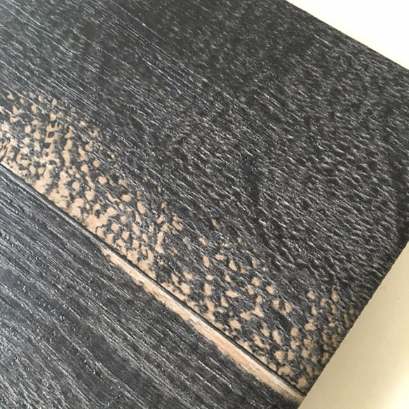 木板布萊克伍德書皮書的封面BLACKWOOD簡單的平裝本袖珍版/ B6尺寸/ A5尺寸 第3張的照片