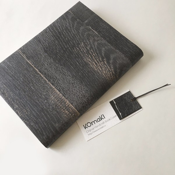 木板布萊克伍德書皮書的封面BLACKWOOD簡單的平裝本袖珍版/ B6尺寸/ A5尺寸 第7張的照片