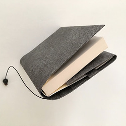 アスファルト　クラフトブックカバー ASPHALT　手帳/文庫本/新書判/四六判/B6判/A5判/オーダ 9枚目の画像