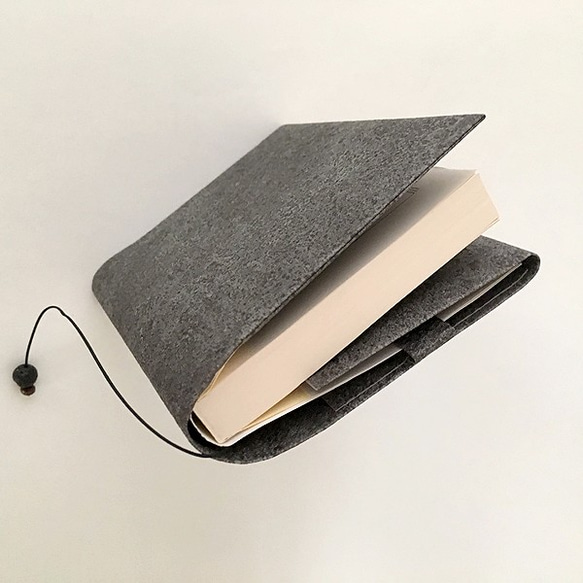アスファルト　クラフトブックカバー ASPHALT　手帳/文庫本/新書判/四六判/B6判/A5判/オーダ 9枚目の画像