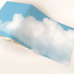 藍天書的封面書的封面BLUE SKY /平裝/平裝袖珍版/ B6尺寸/ A5尺寸/筆記本 第5張的照片